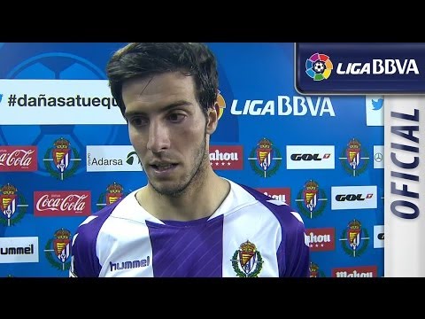 Entrevista | Interview Valiente tras el Real Valladolid (1-1) Rayo Vallecano - HD