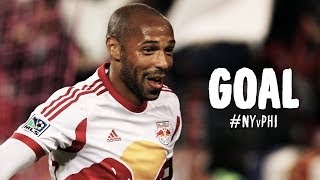 GOAL: Thierry Henry one-times a cross into the back of the net | NY Red Bulls vs. Philadelphia Union