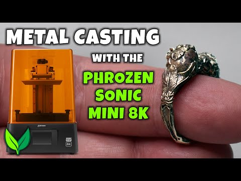 Metal Casting at home with the Phrozen Sonic Mini 8K by VOGMAN