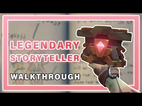 THE LEGENDARY STORYTELLER Tall Tale COMPLETE Walkthrough | All Commendations ► Sea of Thieves