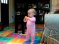 Sophie Dancing To Backyardigans