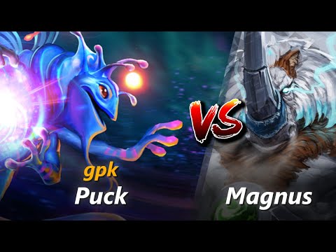 How to Puck mid vs Magnus (feat. gpk) | First 10 minutes