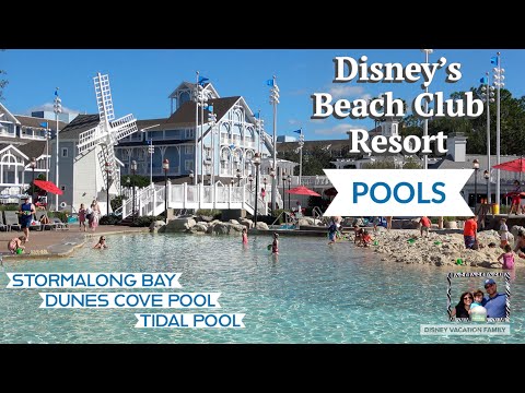 Disney's BEACH CLUB RESORT POOLS | Disney World Pools