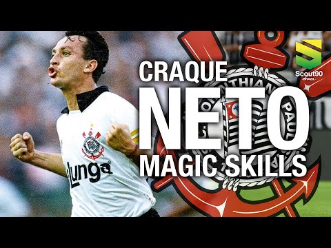 Craque Neto - Dribles & Gols Lendários pelo Corinthians | HD