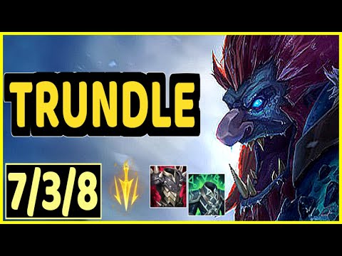 TRUNDLE VS EVELYNN - 7/3/8 KDA JUNGLE GAMEPLAY
