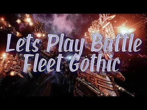 Battle Fleet Gothic With My Ork Buddy