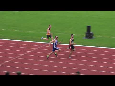 Bayerische Leichtathletik Meisterschaften 2019 Augsburg - 4x100m Männer