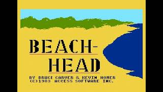 BEACH HEAD !!! ATARI 800 XL - 80'S NOSTALGIA
