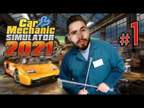 O Aluno Mais Fraco do SENAI | Car Mechanic Simulator 2021 #01