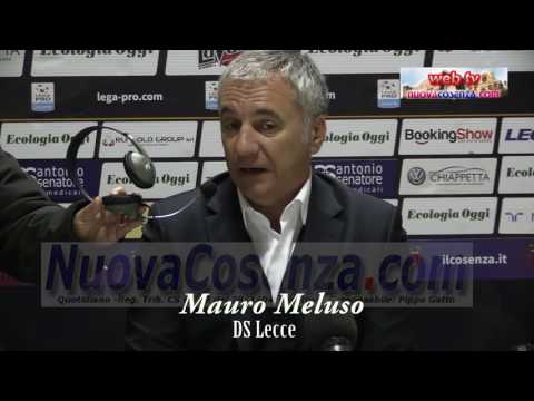 Cosenza-Lecce 0-0, DS Mauro Meluso