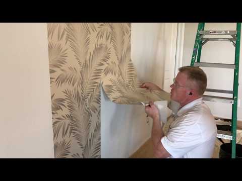 Hiding Wallpaper Seams Over Texture:  OH BOY! - Spencer Colgan