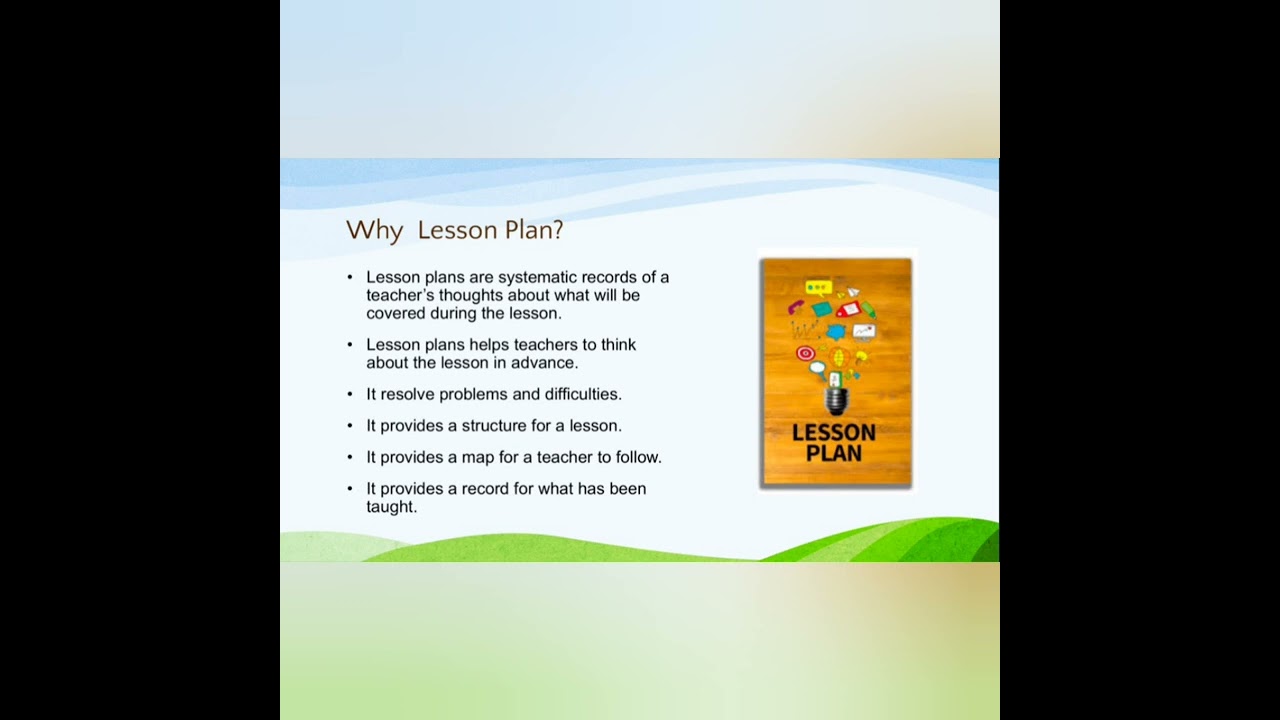 Essential Components of Lessons plan ppt