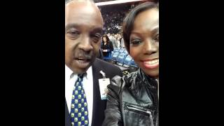 Court side with Curtis