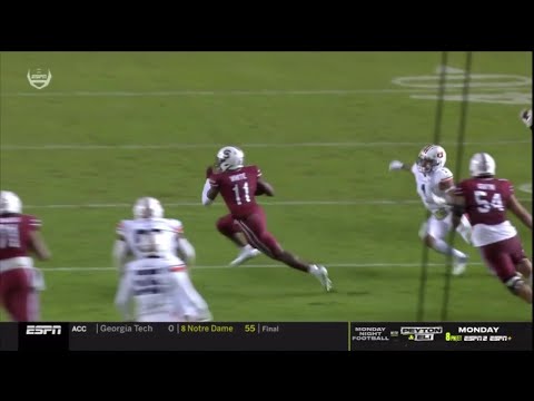 2021 USC vs Auburn - ZaQuandre White 40 Yd Reception