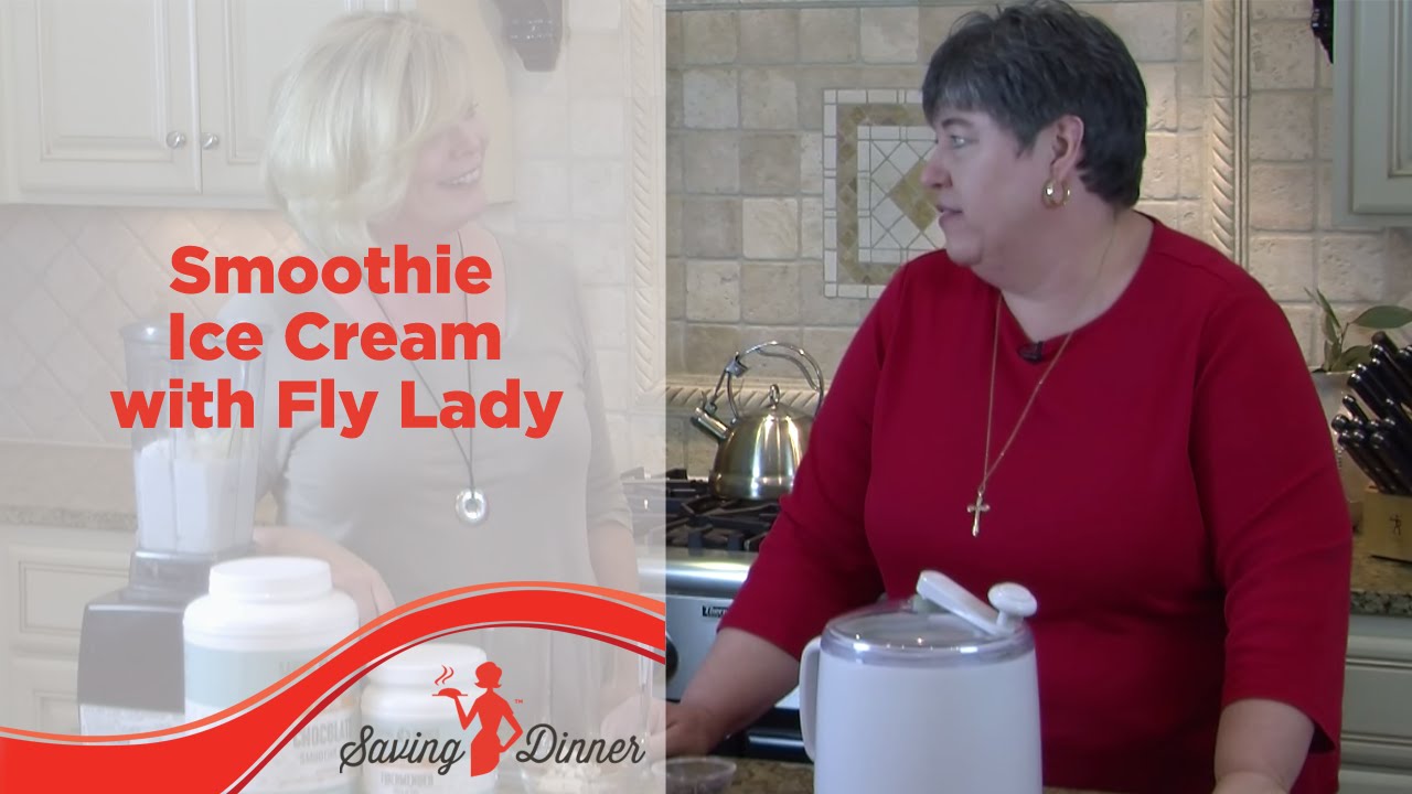 Smoothie Ice Cream with Saving Dinner's Leanne Ely and FlyLady