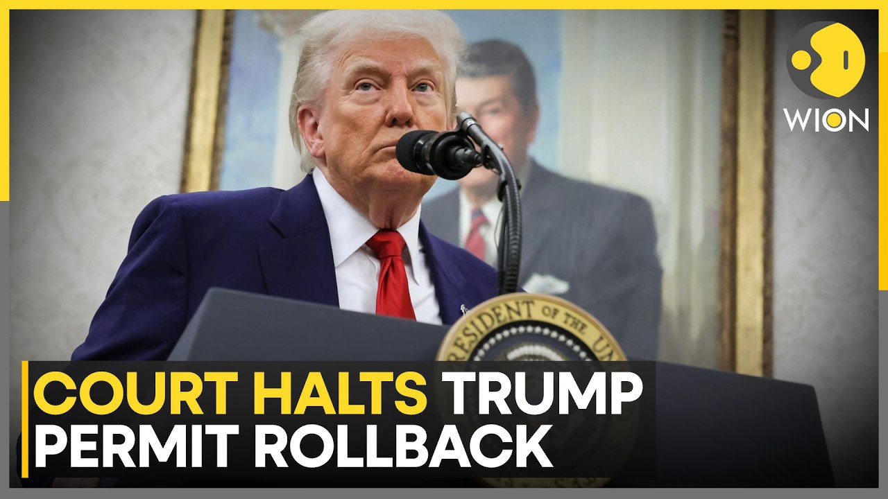 US Judge Blocks Trump's Migrant Work Permit Ban | WION News