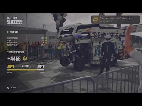 Wreckfest - Pro Internationals Champion