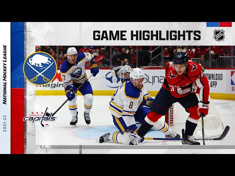 Sabres @ Capitals 11/8/21 | NHL Highlights