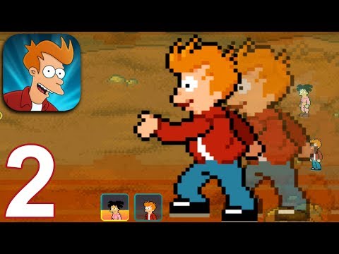 FUTURAMA Worlds of Tomorrow Gameplay Part 2 - Cable Guy Mission (iOS Android)