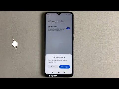 Mở rộng bộ nhớ trên POCO C40 Android 11