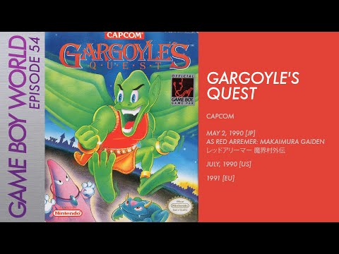 Game Boy World #054: Gargoyle's Quest [Capcom, 1990]