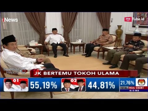 JK Temui Tokoh Ulama, Bahas Persoalan Pemilu Baik dan Jujur - Special Report 23/04