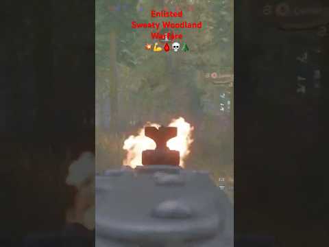 Sweaty Woodland Warfare 💥💪🌲🩸💀 #enlisted #enlistedshorts #enlistedgameplay #ps5 #gaming #fps