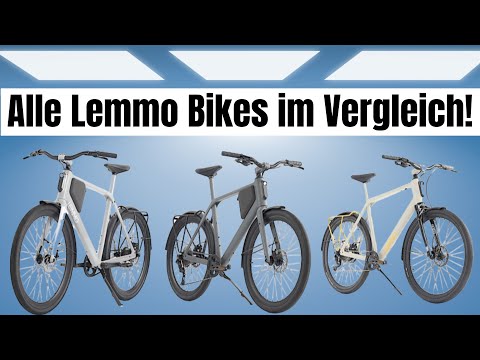 All Lemmo bikes in one video! Lemmo Core, Lemmo Urban, and Lemmo Dynamic compared!