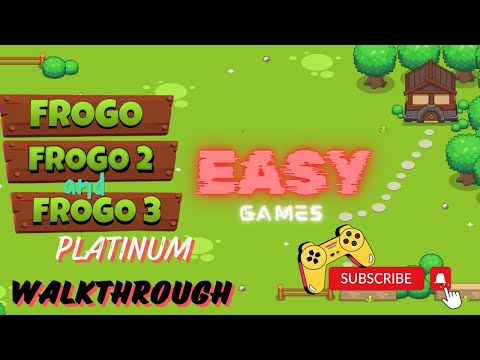 3 Super Easy 1 Minute Platinum Games| Frogo, Frogo 2, and Frogo 3 Platinum Walkthrough - PS5, PS4 |