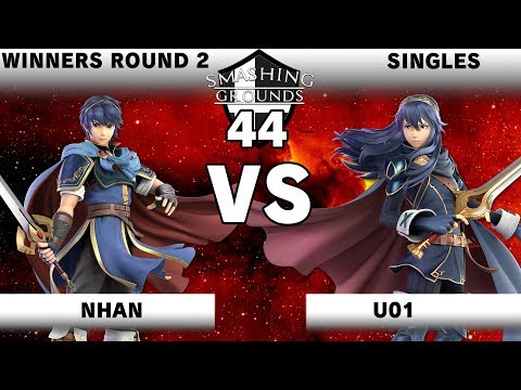 Smashing Grounds 44 Winners Round 2 - Nhan [Marth] v U01 [Lucina]