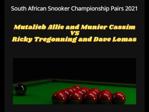 2021 South African Snooker Pairs Final - Last 2 Frames