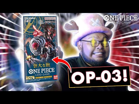 *NEW* OPENING UP OP-03 MIGHTY ENEMY BOOSTER BOX! - ONE PIECE CARD GAME