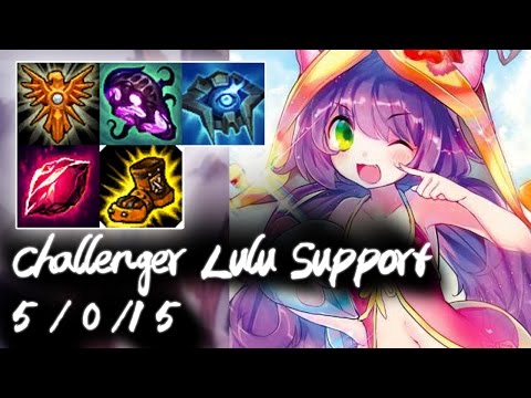 Challenger Lulu Support vs Karma | Korea High Elo Replays