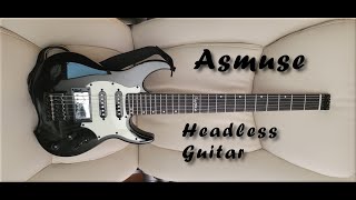Video thumbnail for Asmuse Headless travel Guitar from Amazon by Chris Tompkins