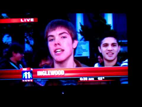 Jonathon Royse on Fox 11 News in Los Angeles