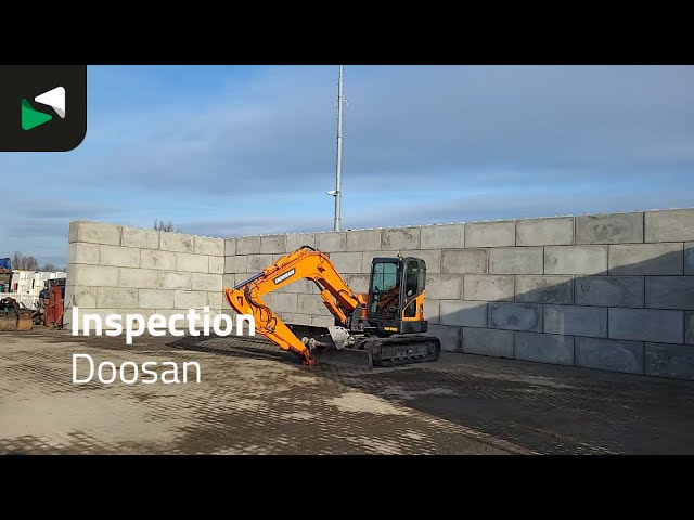Doosan DX85 R-3 Mini graafmachine
