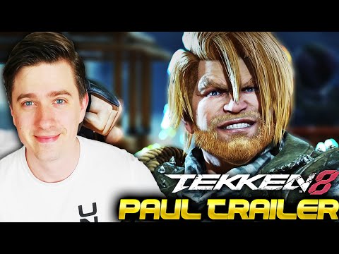 TEKKEN 8 Paul Trailer Reaction... THAT SMILE THOUGH