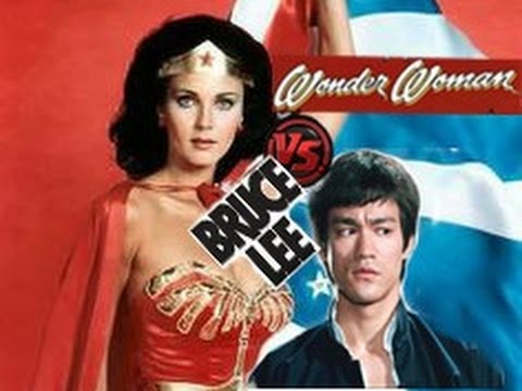 Wonder Woman - Lynda Carter VS "Bruce Lee"