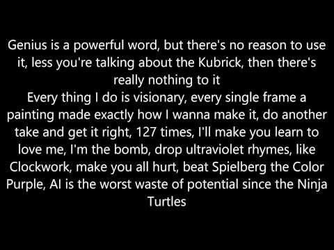 Steven Spielberg Vs Alfred Hitchcock lyrics Epic Rap Battles of History