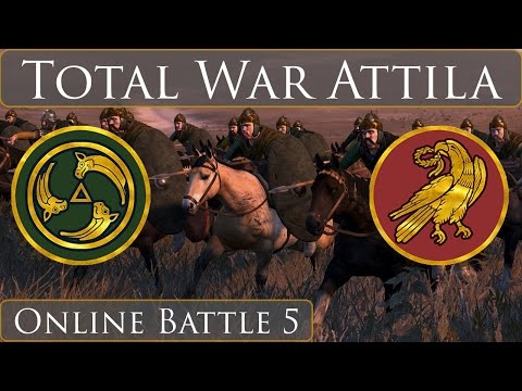 Total War Attila Online Battle 5 Alans vs WRE