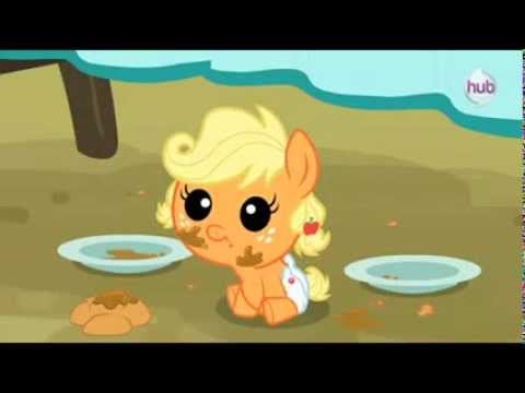 Applejack As A Baby (So Cute~!)