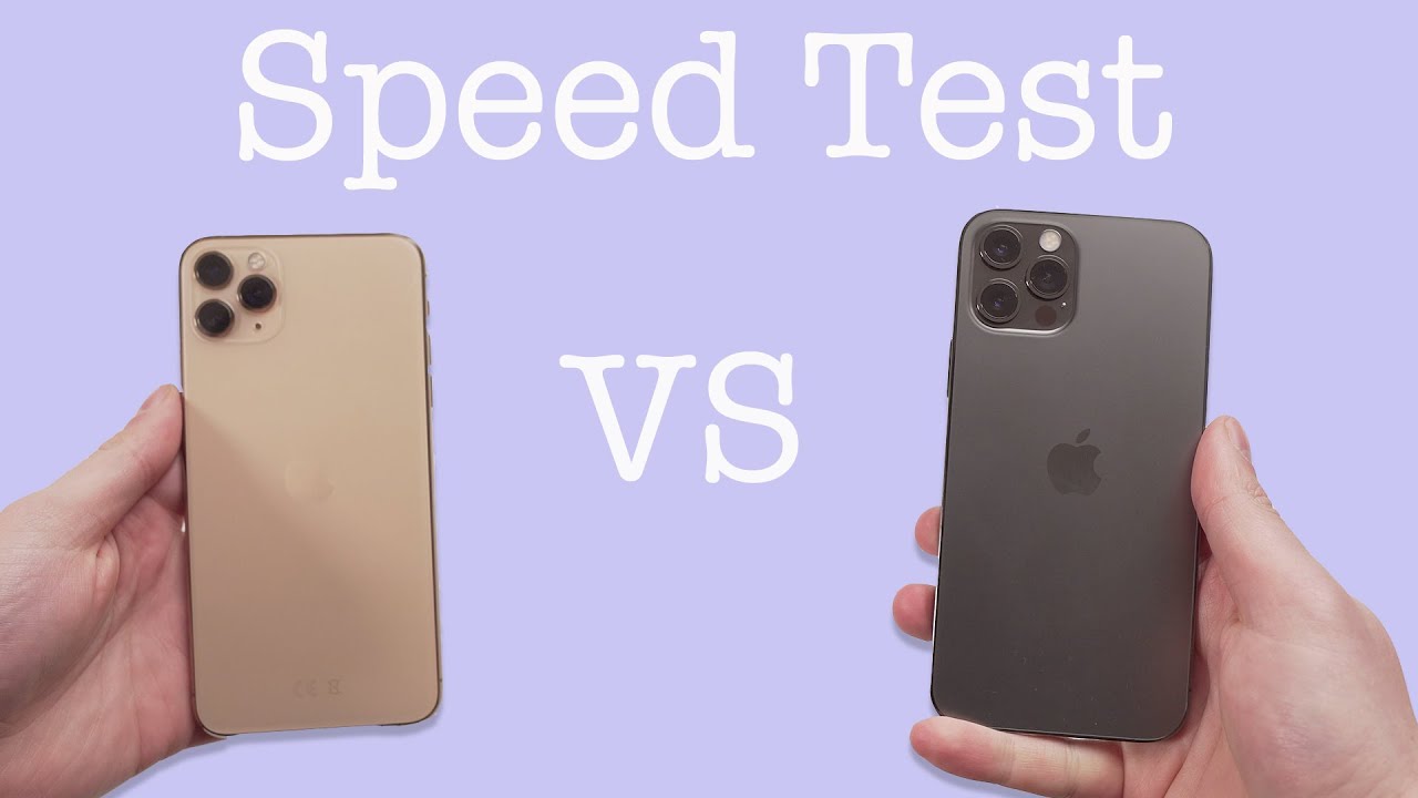 iPhone 12 Pro v iPhone 11 Pro Speed Test