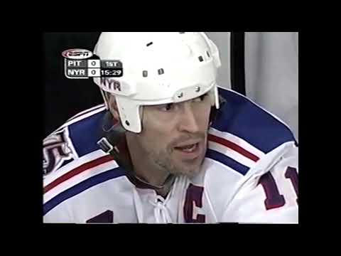 NHL. Regular season. March 2, 2001.  New York Rangers vs Pittsburgh Penguins.