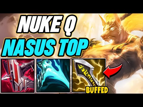 *NEW* Crit Nasus Does INSANE Damage 2000 Damage Q's!