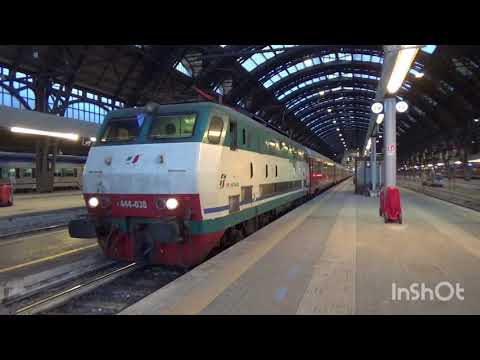 Annuncio Treno Intercity Notte 765, da Milano Centrale a Lecce