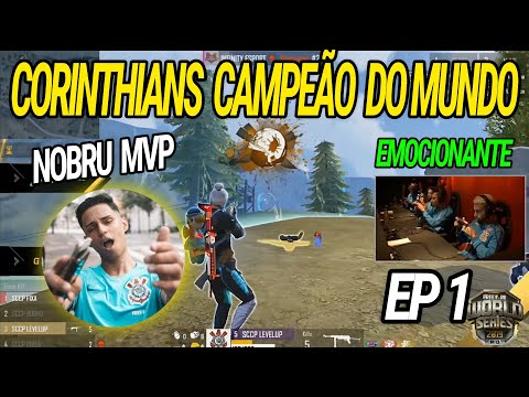 ULTIMA QUEDA DO MUNDIAL DE FREE FIRE 2019 - É DE ARREPIAR - CORINTHIANS CAMPEÃO - NOBRU MVP - EP 1
