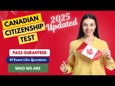 2025 NEW CITIZENSHIP TEST CANADA — Discover Canada | Chapter : Who  We Are  Citizenship Test Canada