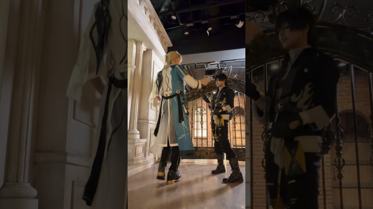 【鳴潮】漂くんにいたずらするリュークヘルセン🧬🐈‍⬛#luukherssen #wutheringwaves