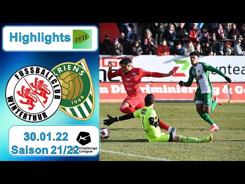 Highlights: FC Winterthur vs SC Kriens (30.01.22)