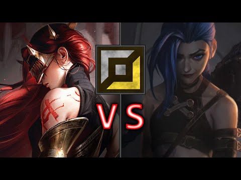 KAT#437 – "Gold elo streamer having game of his life" against Challenger – Katarina VS Jinx Bot